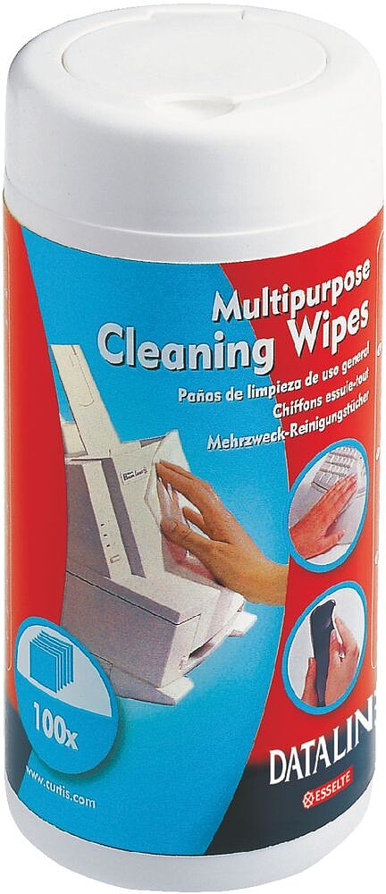 Boião 100 toalhetes húmidos multiusos es67656