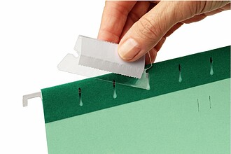 es94514 : Pack 25 Visores curtos flexívels 5 cm. : transp. ...