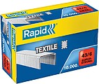 Agrafes 43/6 mm cx10000 galvanizado textil Super Strong : galv es24872200