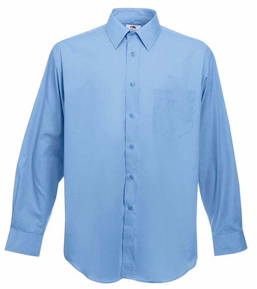 Poplin LSL Men Camisa Poplin manga comprida 120g FL651180