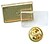 dourado retangular GX710057 Pin-15 - imagem 2