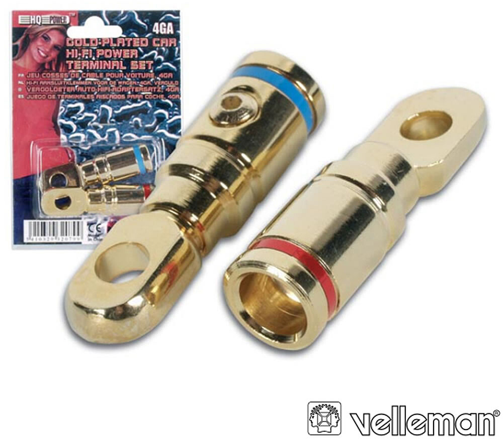 Conjunto de Terminais Isolados P/ Automóvel 4GA G-CHA007