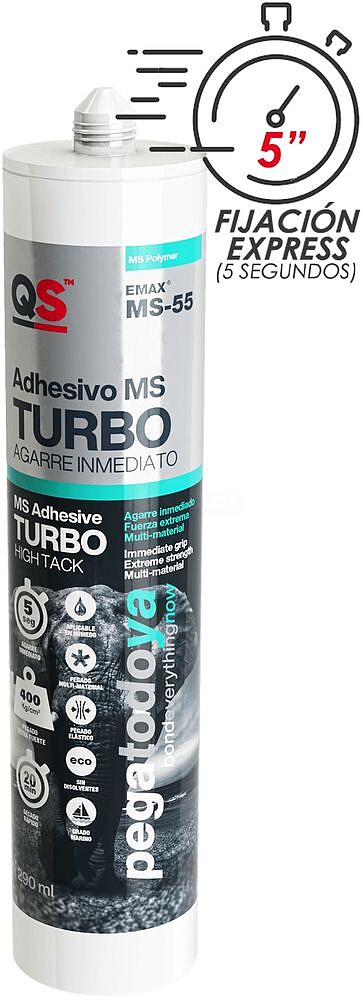 Adesivo Selante MS Branco Ultra-Forte 290ML QS G-E-MAX-MS55