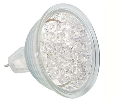 G-LAMPL12MR16WW50 : Lampada LED 1W branco quente (2800-3500K) 12VAC - MR16 Venda Multiplos: 0 Unid