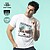 T-Shirt Adulto Krusly 100% Poliéster 140 g/ m2. Cotton Touch Respirável 5250 - imagem 2
