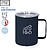 Caneca Térmica Adelax Aço Inox. Acabamento Aborrachado 400 ml 21399 - imagem 2