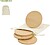 Set Bases para Copos Elmor Bambu 4 Peças. Bolsa Algodão 21689 - imagem 2