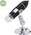 Microscópio Digital Patsmi 1600X ABS/ Metal 8 Leds. Conexão USB e Tipo C 21816 - imagem 2