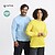 Sweatshirt Adulto Cosmos 60% Algodão/ 40% Poliéster 280 g/ m2 21951 - imagem 2