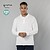 Polo Adulto Branco Charlot 100% Algodão Ring Spun, Piqué 220 g/ m2 21961 - imagem 2