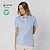 Polo Mulher Cor Charles 100% Algodão Ring Spun, Piqué 180 g/ m2 22343 - imagem 2