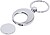 Porta-Chaves Moeda Mican Metal 22044 - imagem 3