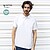 Polo Adulto Branco Koupan 100% Algodão Ring Spun, Pique 220 g/ m2 21181 - imagem 4