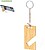 Porta Chaves Suporte Zeke Bambu 1408 - imagem 5