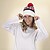 Gorro Pai Natal Plumex Acrílico 6 Leds. 3 Posições de Luz, Fixa e Intermitente. Pilha Botão Incluída 21277 - imagem 5