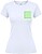 T-Shirt Mulher Branca Epika 100% Algodão Ring Spun, Single Jersey 150 g/ m2 22023 - imagem 6