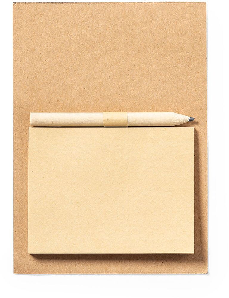 Íman Kibly Papel Reciclado Bloco 40 Folhas. Lápis Incluído 1387