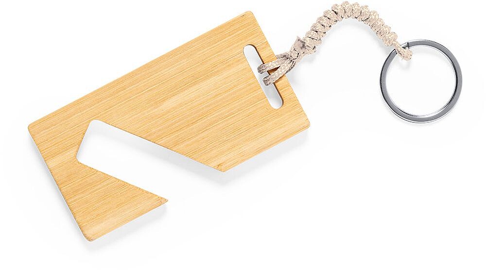 Porta Chaves Suporte Zeke Bambu 1408