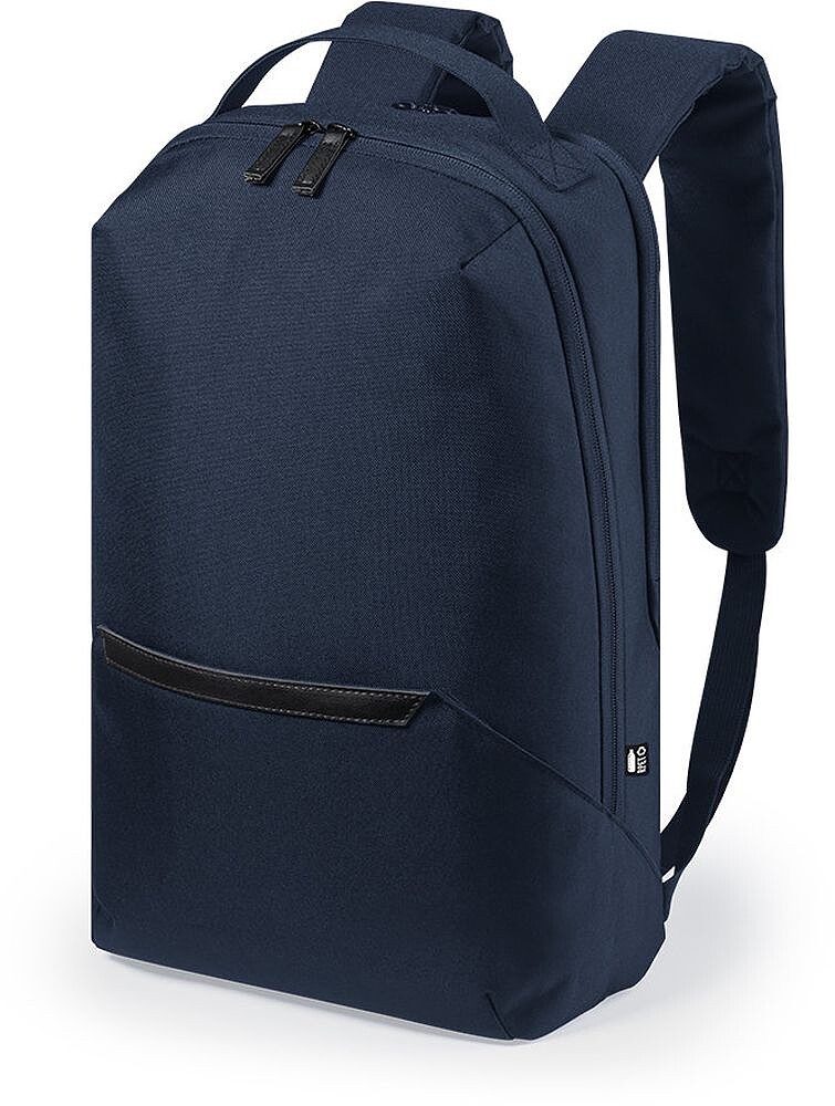 Mochila Elanis Poliéster 600D RPET Acolchoada. Bolso Acolchoado para Portátil e Tablet. Parte Traseira e Alças Acolchoadas 1472