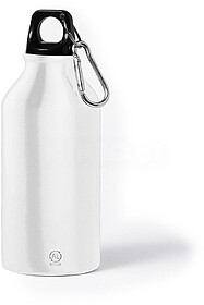 Garrafa Seirex Alumínio Reciclado 400 ml BRANCO S/T