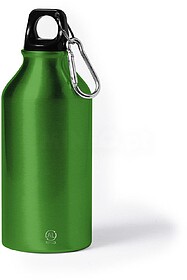 Garrafa Seirex Alumínio Reciclado 400 ml VERDE S/T