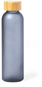 Garrafa Eskay Cristal/ Bambu 500 ml PRETO S/T