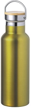Garrafa Térmica Naxel Aço Inoxidável/ Bambu 500 ml 1936