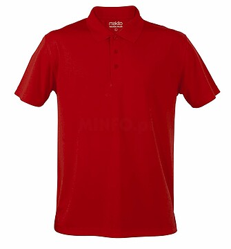 Polo Tecnic Plus 100% Poliéster 180 g/ m2 Respirável 4187