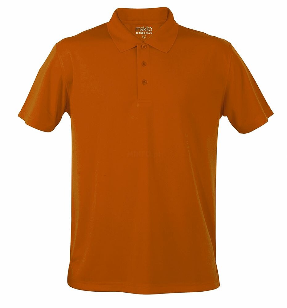 Polo Tecnic Plus 100% Poliéster 180 g/ m2 Respirável 4187