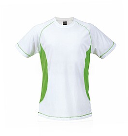 T-Shirt Adulto Tecnic Combi 100% Poliéster 135 g/ m2 Respir...