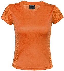 T-Shirt Mulher Tecnic Rox 100% Poliéster 135 g/ m2 Respirá...