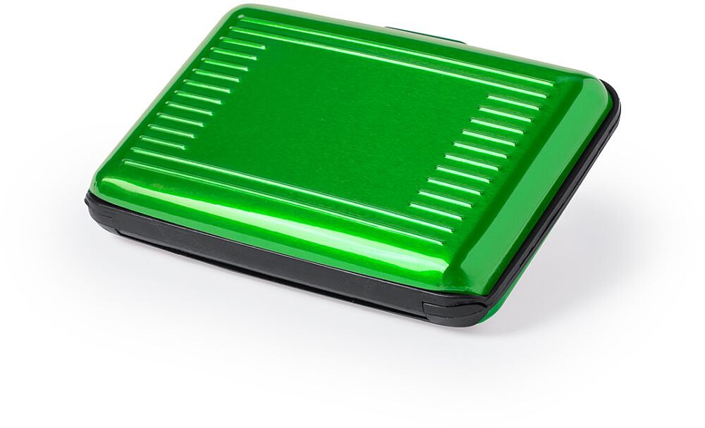 Porta-Cartões Rainol Alumínio Protetor RFID. 6 Compartimentos 5371