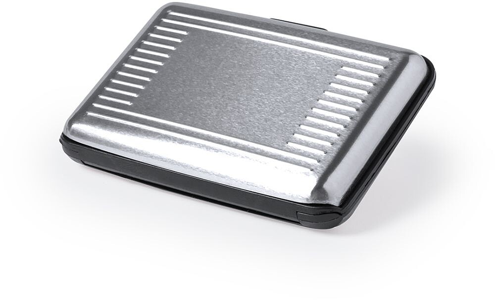 Porta-Cartões Rainol Alumínio Protetor RFID. 6 Compartimentos 5371