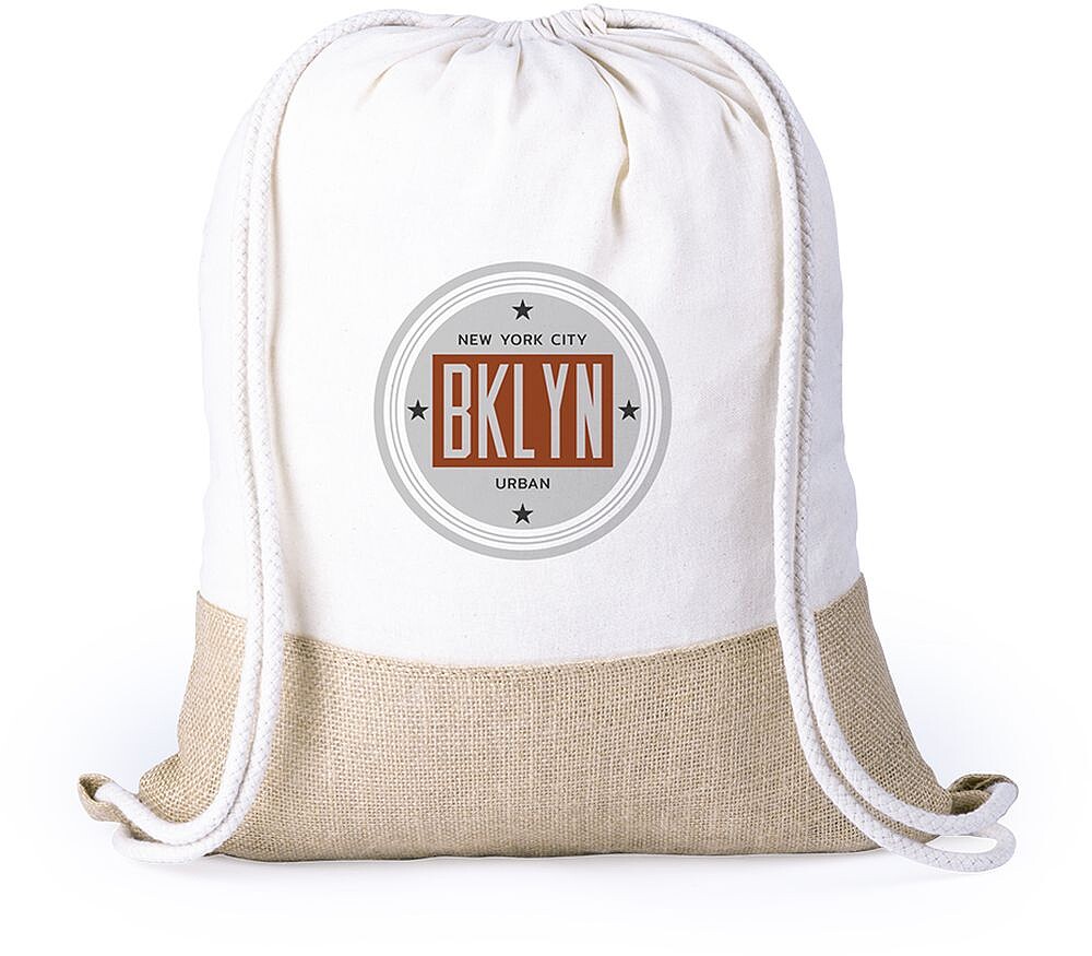 Mochila Badix Juta/ Algodão 5982