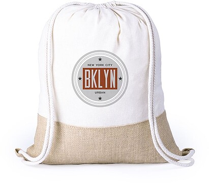 Mochila Badix Juta/ Algodão 5982