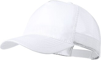 Boné Clipak Poliéster 5 Painéis BRANCO S/T