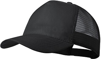 Boné Clipak Poliéster 5 Painéis PRETO S/T
