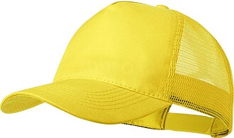 Boné Clipak Poliéster 5 Painéis AMARELO S/T
