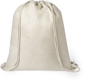 Mochila Sublimação Lizcom Poliéster NATURAL S/T