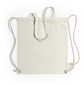 Mochila Fenin 100% Algodão Reciclado 140 g/ m2 BEGE S/T