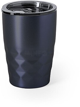 Copo Térmico Blur Aço Inoxidável 350 ml. Isolamento a Vácuo em Cobre. Apresentação Individual 6860