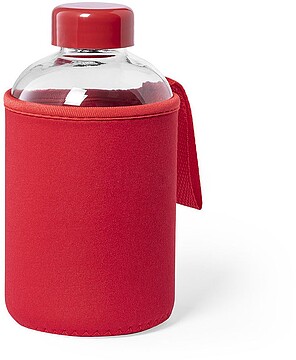 Garrafa Flaber Cristal 600 ml. Apresentação Individual. Bolsa Soft Shell Incluída 6870