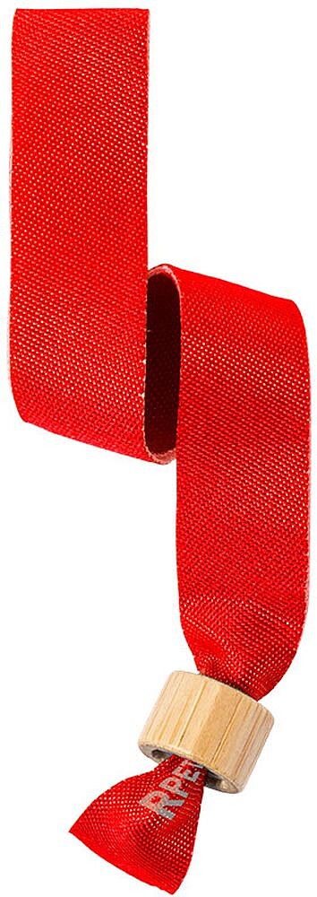 Pulseira Broch Poliéster RPET/ Bambu Ajustável. Fecho Segurança 6973
