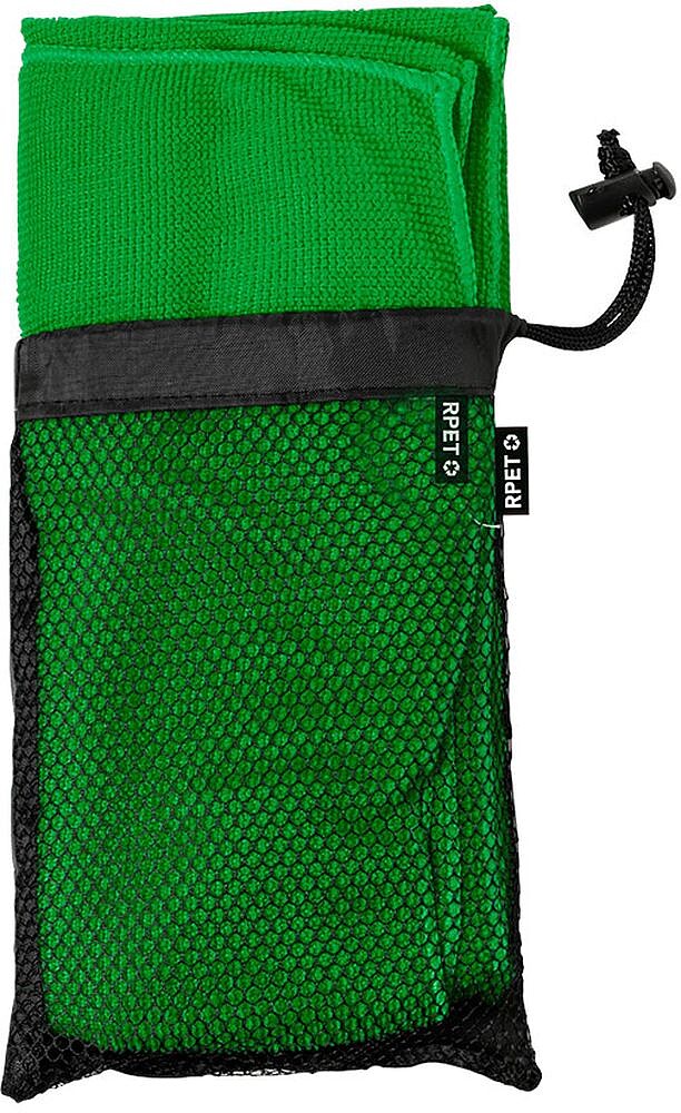 Toalha Absorvente Slash Poliéster RPET 160 g/ m2 Dobrado 12 x 16 x 6 cm. Bolsa Poliéster RPET Incluída 6980