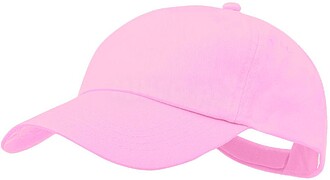 Boné Sport Algodão 5 Painéis. Fecho Velcro ROSA S/T