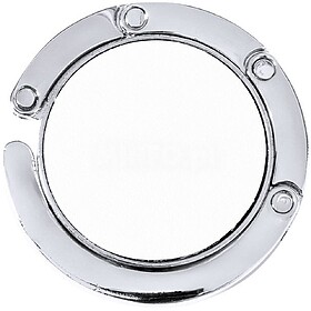 Suporte Pendura-Sacos Dobrável Skype Metal/ PU BRANCO S/T
