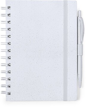 Caderno Ciara ABS Reciclado Capa Rígida. 70 Folhas. Esferográfica RABS Incluída 20220