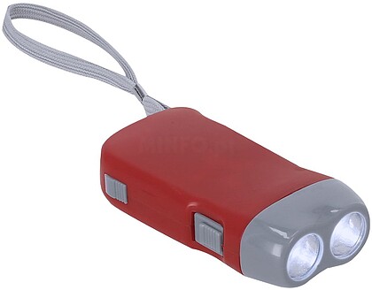 Lanterna Sena 2 Leds. Carga Manual. Pilhas Botão Incluídas 20491