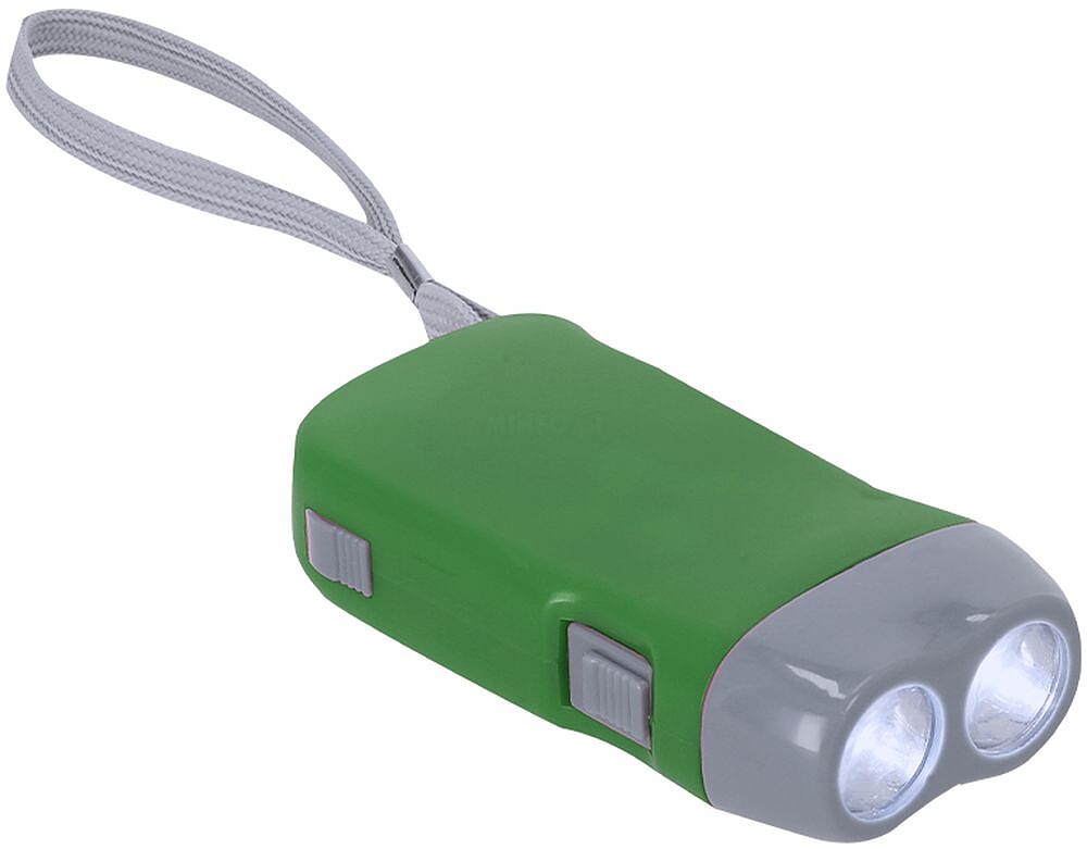 Lanterna Sena 2 Leds. Carga Manual. Pilhas Botão Incluídas 20491