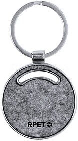 Porta-Chaves Hailton Feltro RPET/ Metal CIRCULO S/T